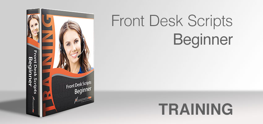 Front Desk Scripts - Beginner