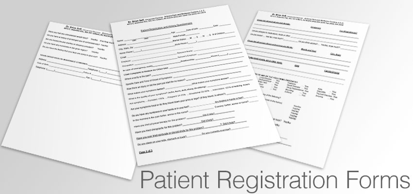 Patient Registration Forms